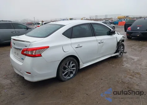 2014 Nissan Sentra Sr z USA, uszkodzony, nr VIN 3N1AB7AP6EY282373